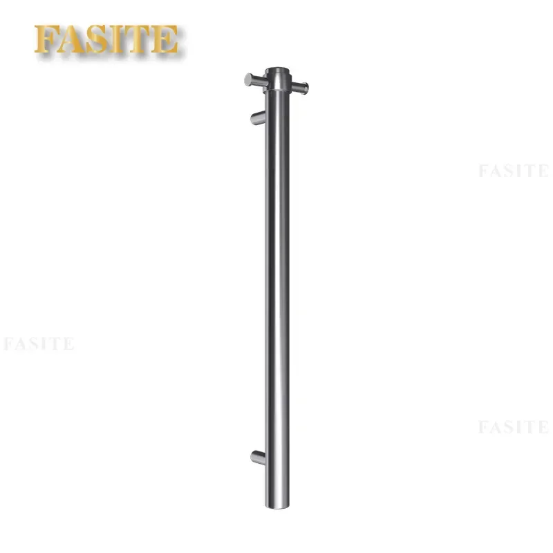 for Intelligent Electric Towel Bar Embedded Pre-embedded Dark Line Mirror Black Constant Temperature Heating Drying