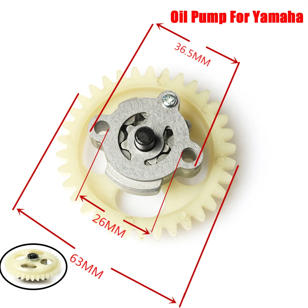 

For Yamaha Engine Oil Pump Motorcycle 4V Valve Oil Pump Engine Parts for Yamaha BWS125 JZUMA125 YW125 Motorcycle Accessories