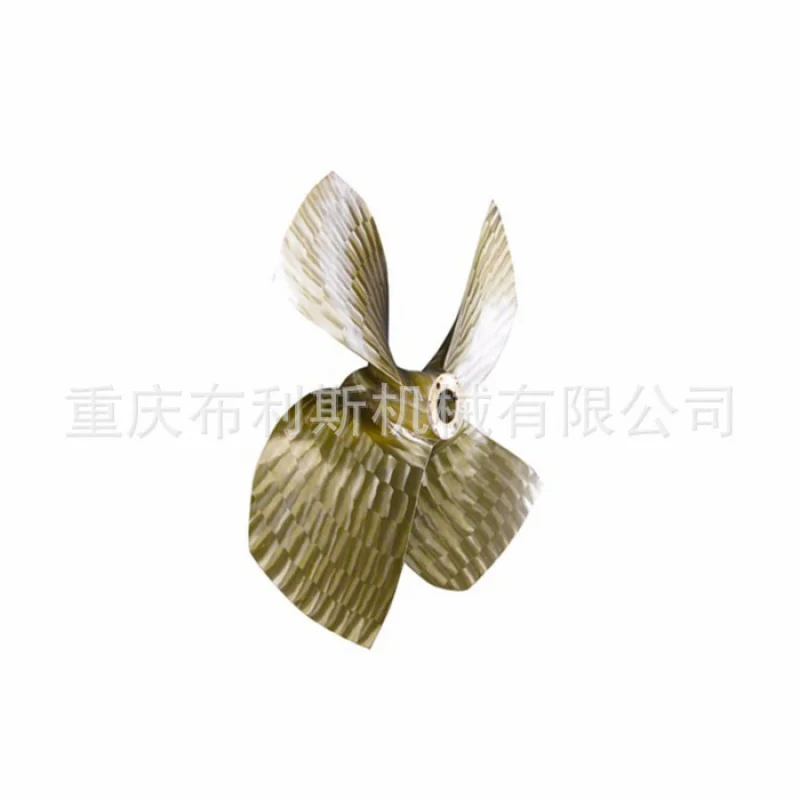 

(Marine customization) 15,000-ton large vessel (Cu3) nickel-aluminum bronze propeller, 4-blade, diameter 2.8m, weight 2.6 tons