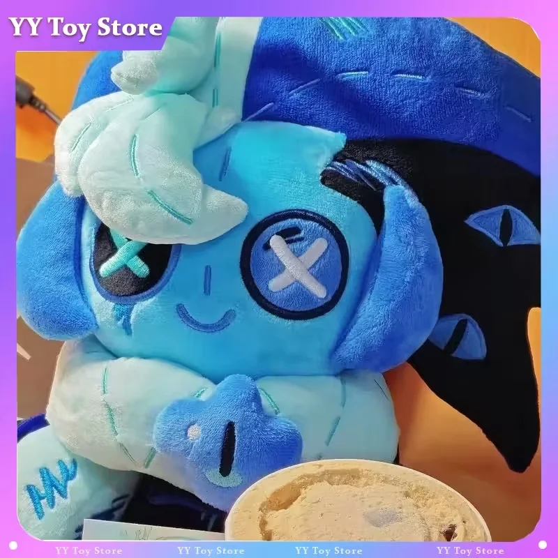 【In Stock】Cookie Run Kingdom Shadow Milk Cookie Plush Doll Soft Stuffed Cotton Toy Kawaii Ornament Collectible Birthday Gifts