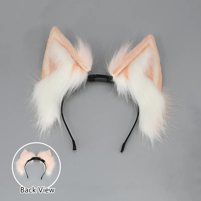 Rechargable Electric Moving Cat Ear Swinging Headband Cosplay Accessories Carnival Halloween Club Pub Masquerade Party Headwear