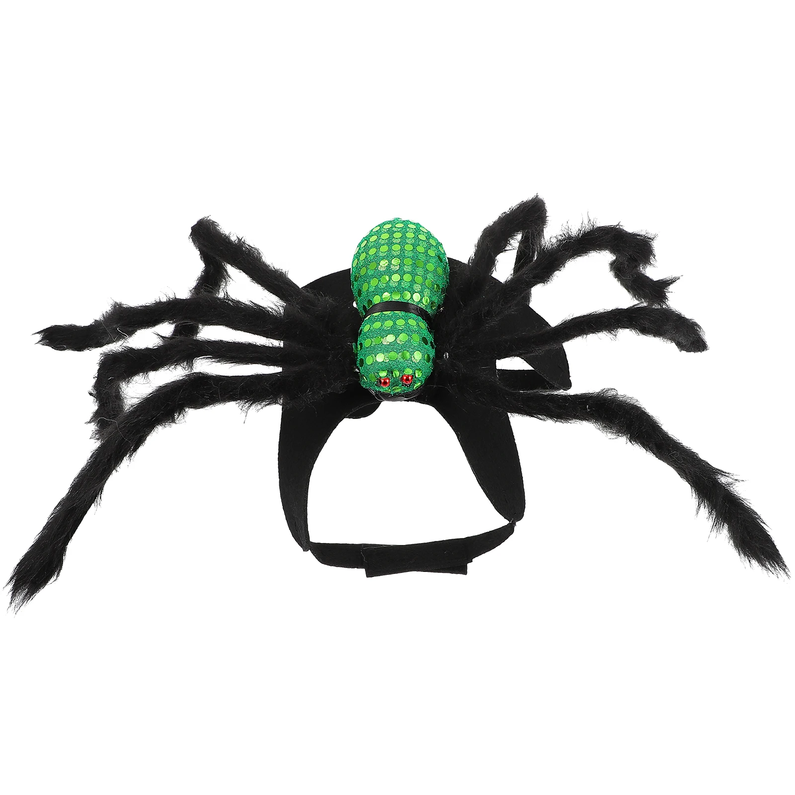 

Dog Harness Costume Halloween Pet Clothing Outfits Cute Spider Sequins Costumes