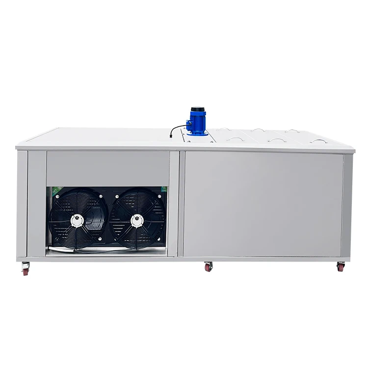 Factory Price Stainless Steel Ice Block Machine 1T 18 Molds 10kg Each Motor Easy to Operate for Africa Market Custom