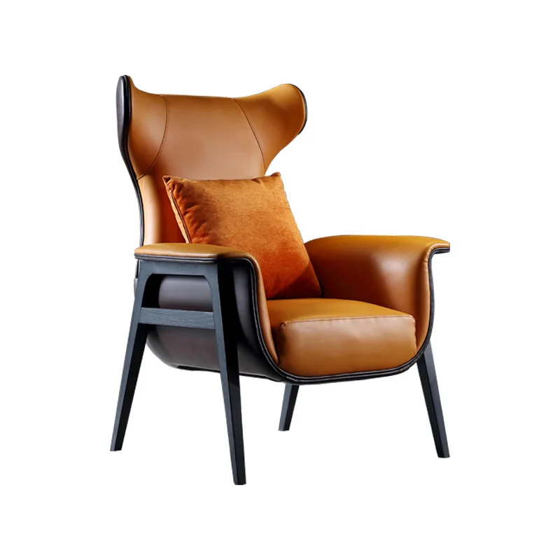 ！@Modern Microfiber Leather Single Seat Living Room Single Person Lounge Chair