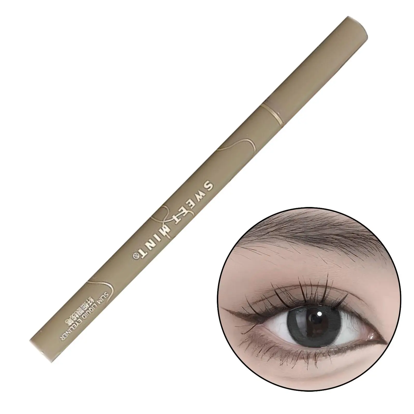 Eyeliner Pen Smudge Resistant Quick Dry Professional for Women Girls Gift Waterproof Eye Makeup Pen Easy Liquid Pen Eye Liner