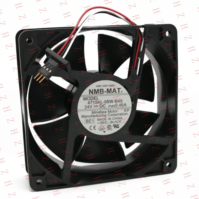 P+ 10pcs FOR NMB 12038 FANUC System Cooling Fan for 4715KL-05W-B49 A90L-0001-0590 24V