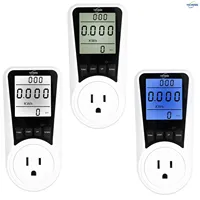 YICHENG Watt Meter,Plug-in Socket Power Meter,Overload Protection,Kilowatt Wattage Voltage AMP Tester,Electrical Energy Monitor