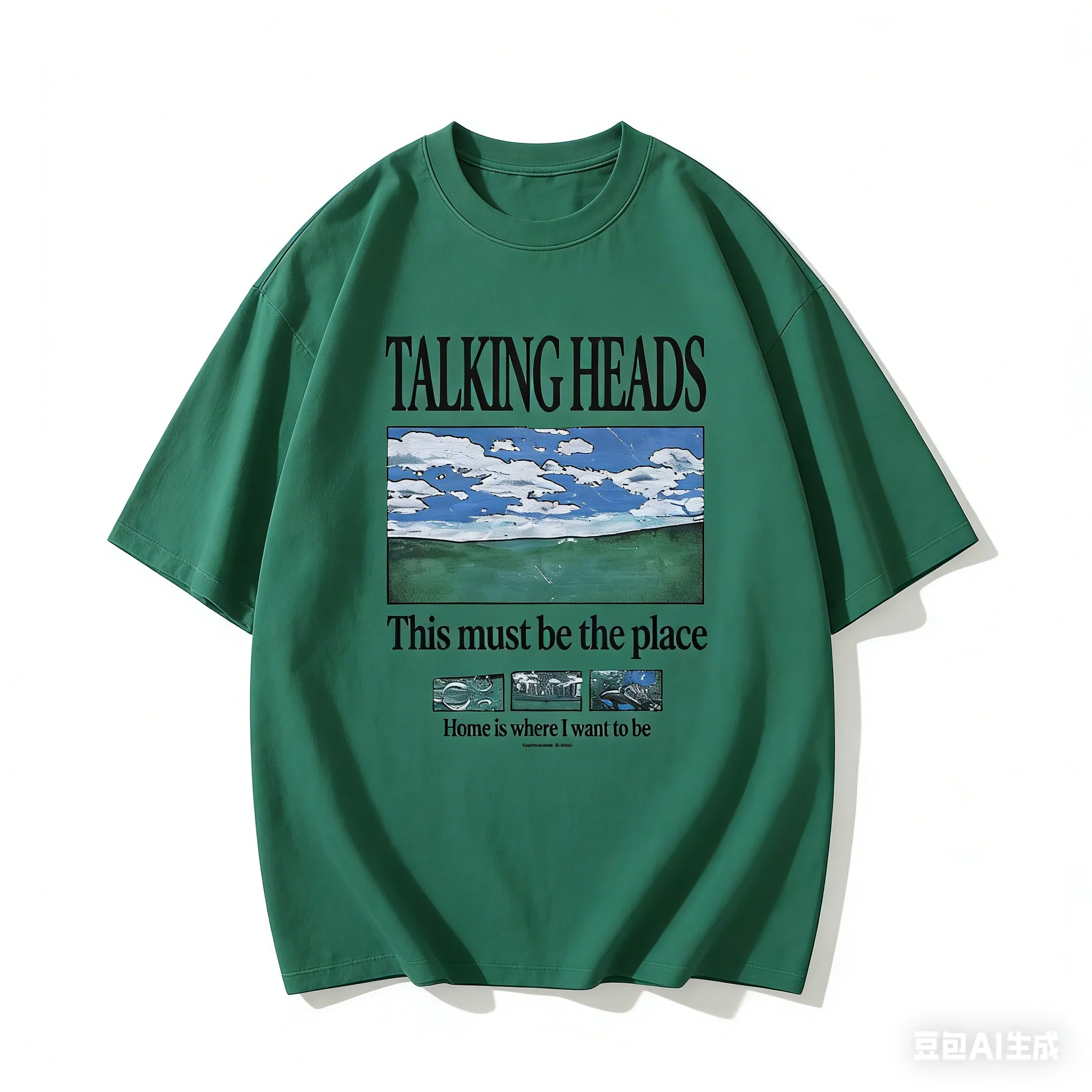 Talking Heads Graphic T-Shirt  - Summer Clothing Places 评论和价格