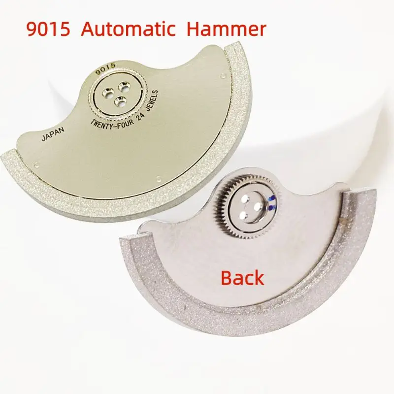 Metal Watch Movement Automatic Hammer Rotor Pendulum Fits for JP 9015 Mechanical Movement Parts