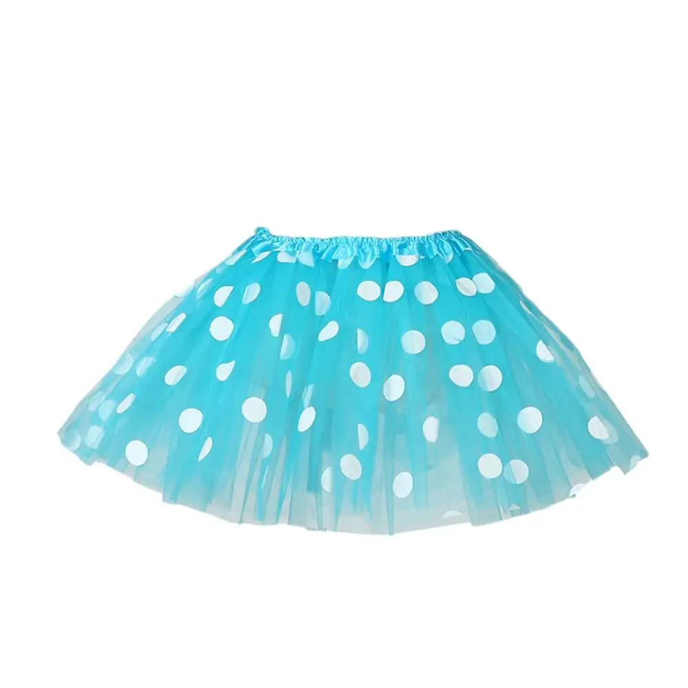 Zomer Wave Point Tutu Rok Kleurrijke Netting Dansrok Tule Balletrokken Kinderen