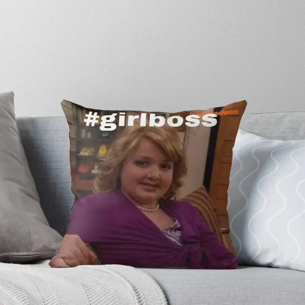 

Gibby being girlbossy Throw Pillow Christmas Pillows ornamental pillows Cushions Home Decor pillow