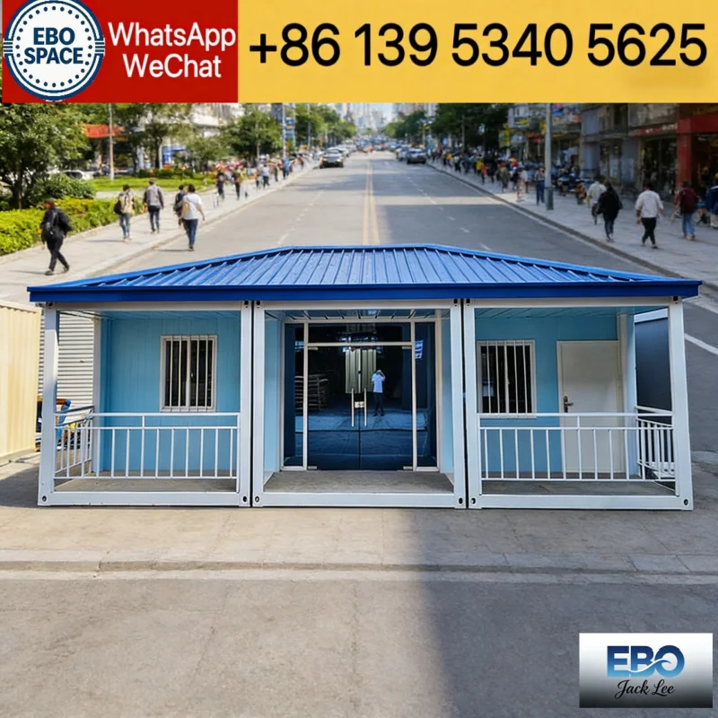 Fast Deploy Expandable Container House Modular System for Emergency Housing Projects