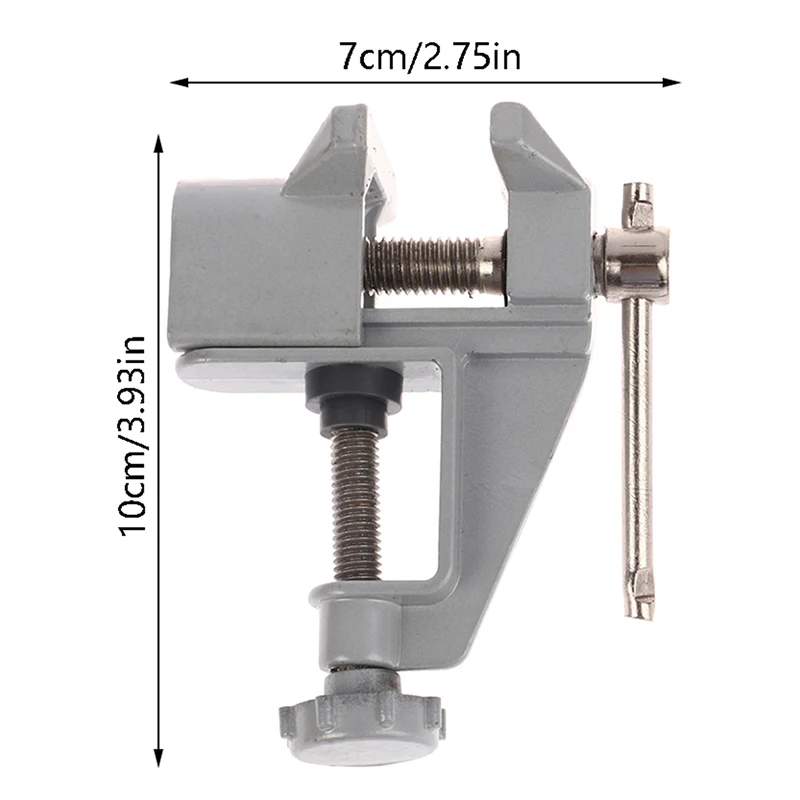 Na stół Mini imadło stołowe szybka naprawa pracy zacisk DIY obrotowe hobbystyczne narzędzie do naprawy jubilerów do cięcia gięcia narzędzia ręczne