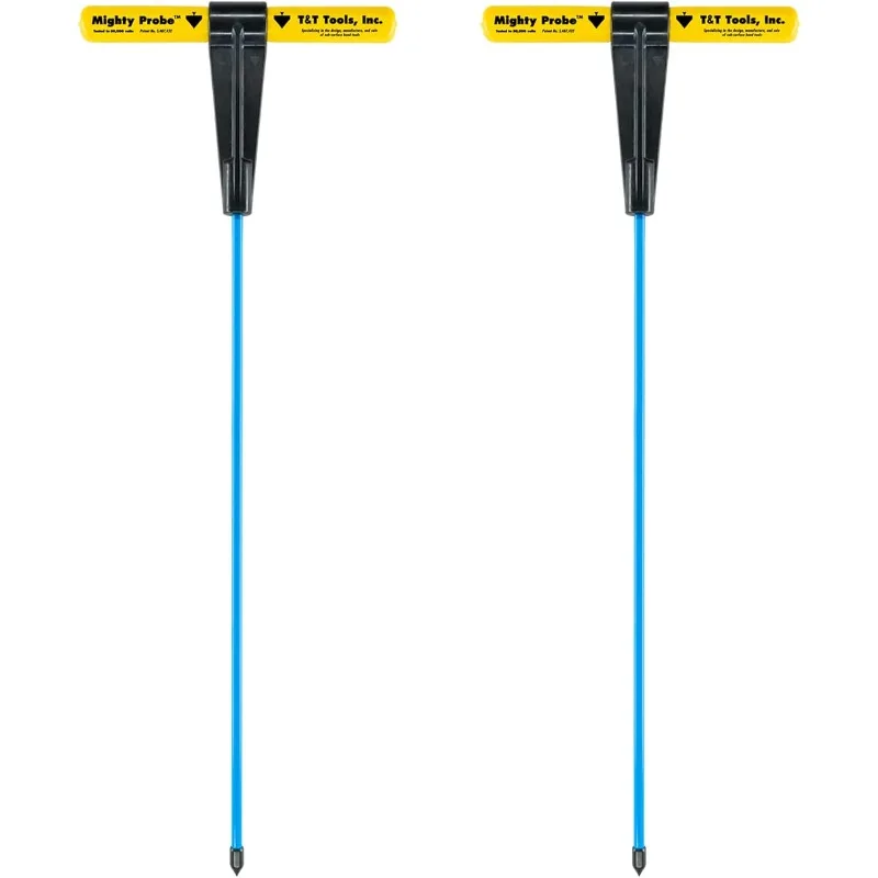 Probe Insulated Metal Soil Probe - 48-Inch Long Overall, w/ 3/8