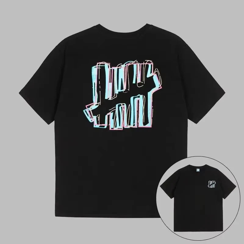 

The Latest Loose Large Size Simple Printed Women's Loose Short Sleeve Heavy Cotton Fashion T-shirt Summer New Products
