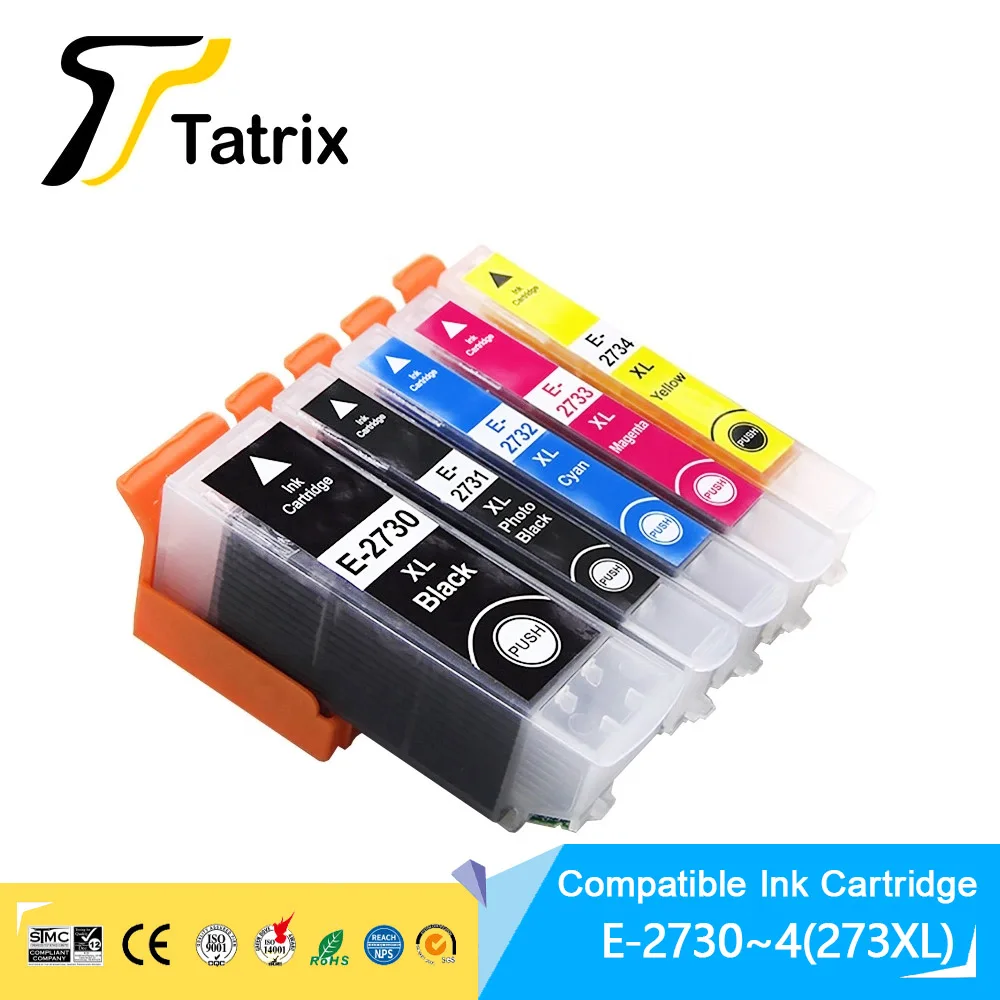

Чернильный картридж Tatrix для Epson T2730, T2731, T2732, T2733, T2734 для Epson XP-510 /520 /600 /610 /620 /700 /710 /720 /800 /810 /820