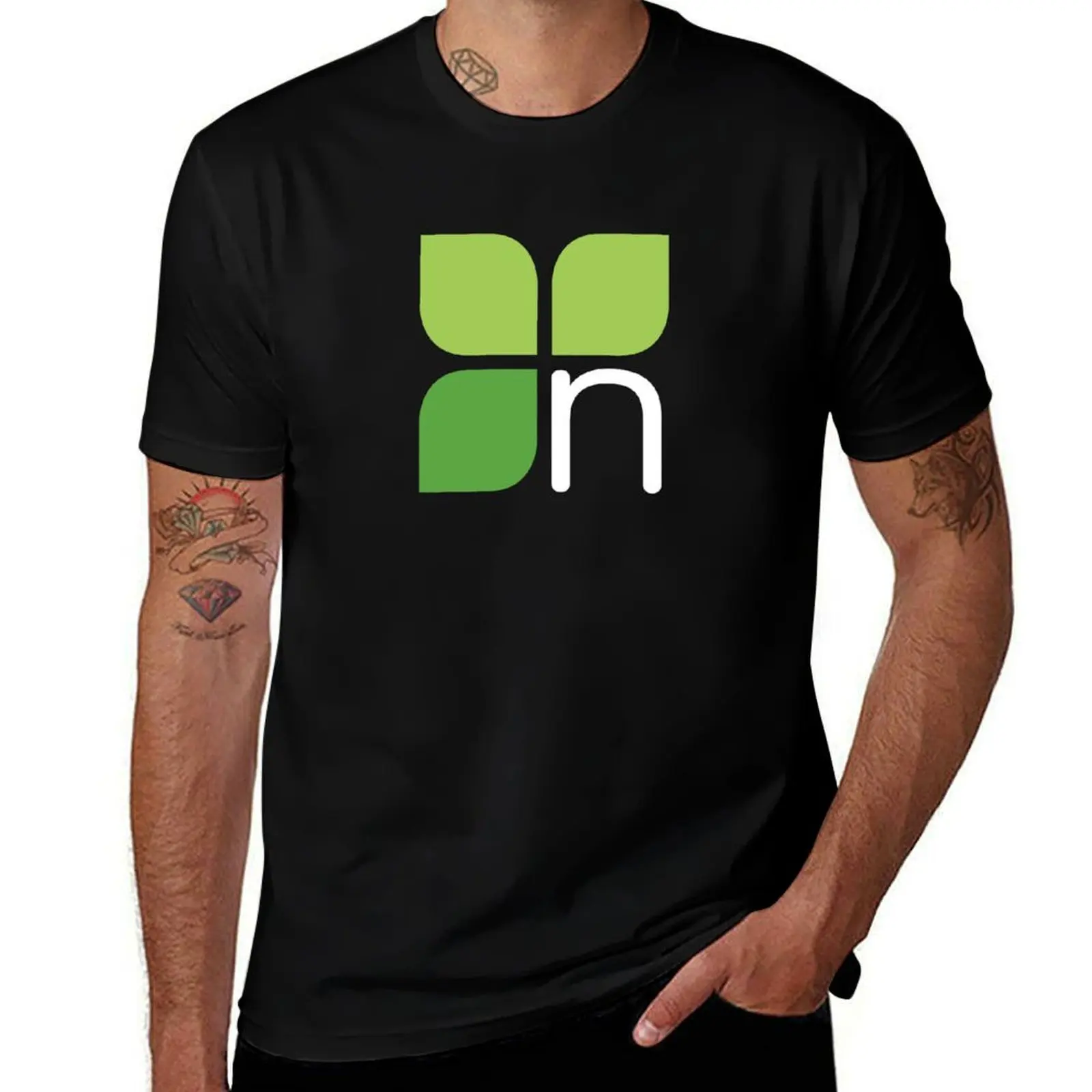 National College of Natural Medicine Logo1 T-Shirt cotton t-shirt plain for man package T-Shirt