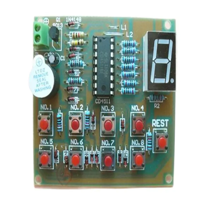 1pcs CD4511 Octal Responder / PCB board space