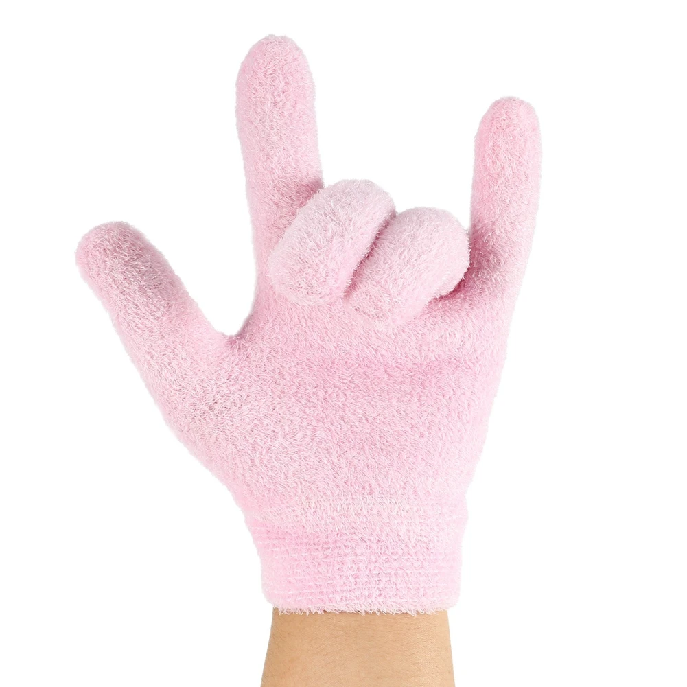 4X Moisturizing Gloves Gel Lining Cotton Glove With Essential Oils And Vitamins