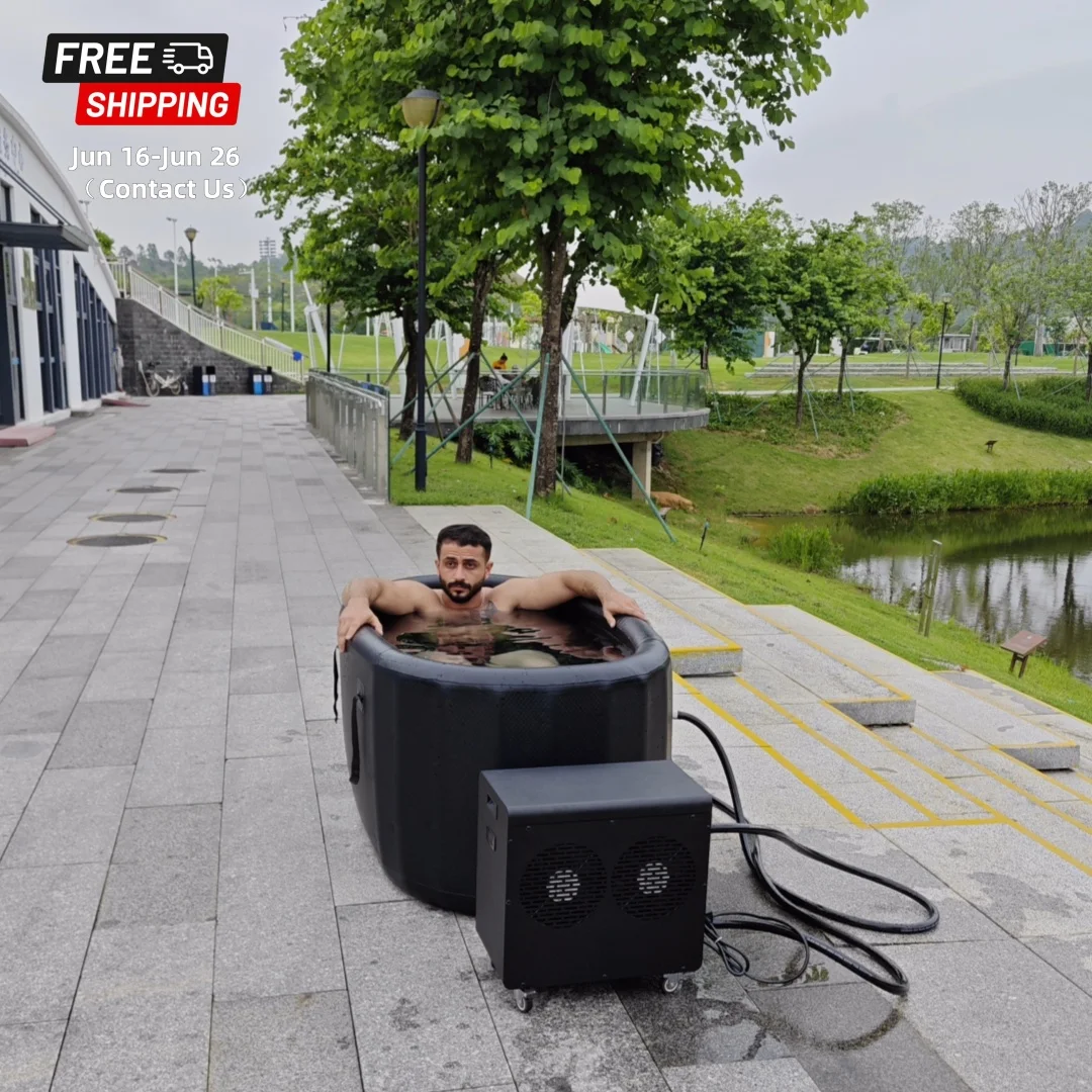 

New Design 1/2HP 1HP Ice Bath Chiller for Cold Plunge Ice Barrel Chiller Fast Cooling Water Ice Bath Swimming Pool Water Chiller