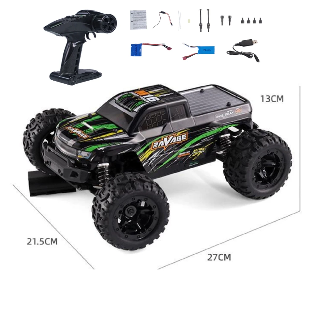 HBX 16889A 1:16 45 KM/H RC samochód bezszczotkowy 4WD z Led Lights 2.4G elektryczny, wysoki prędkość Drift Off-drogowe ze zdalnym sterowaniem