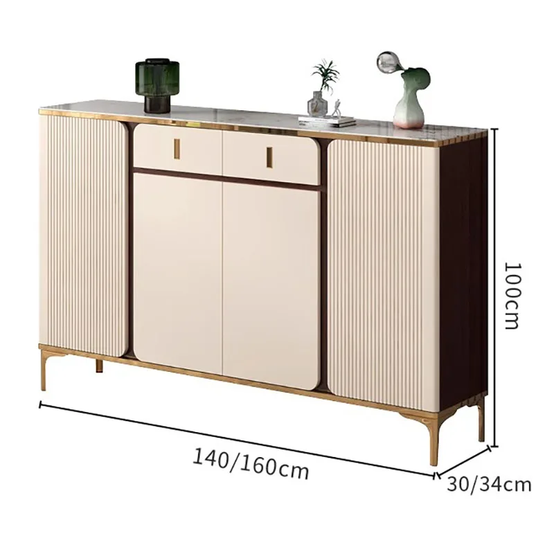 Space Saving Vintage Living Room Cabinets Modern Nordic Aesthetic Glam Display Cabinet Design Simple Showcase Home Furniture