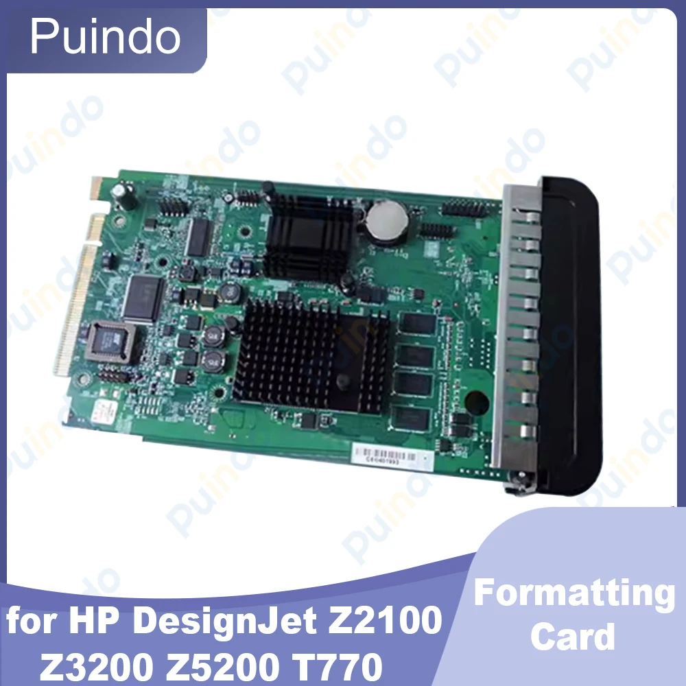 

Disassembly Formatting Card for HP DesignJet Z2100 Z5200 T770 Plotter Control Board with Firmware