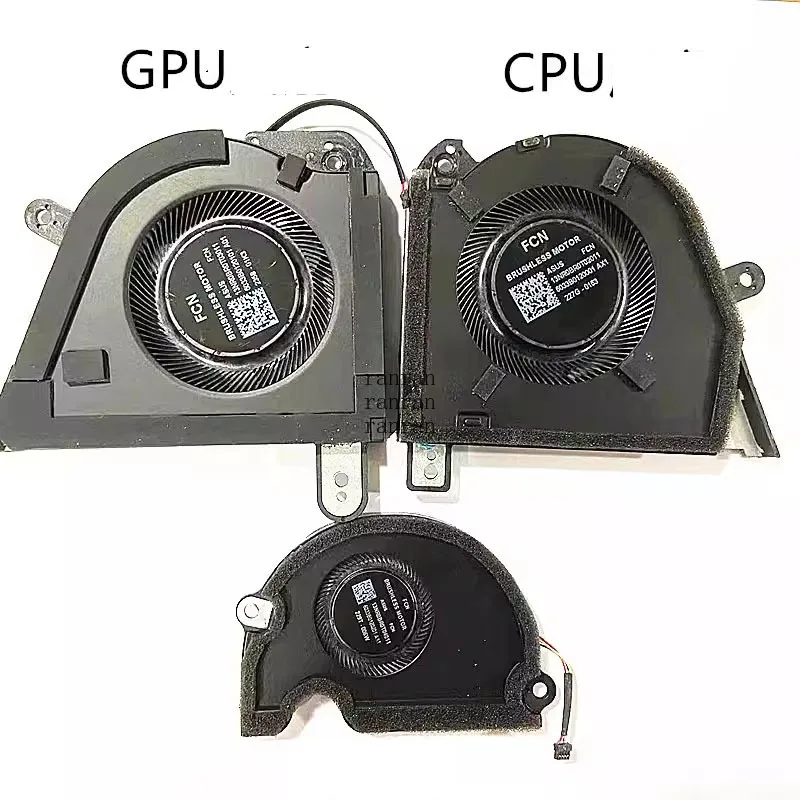 

CPU Fan/ GPU Fan/ Small Fan/ For Asus ROG Zephyrus M16 GU604 GU604VY GU604VI 2023