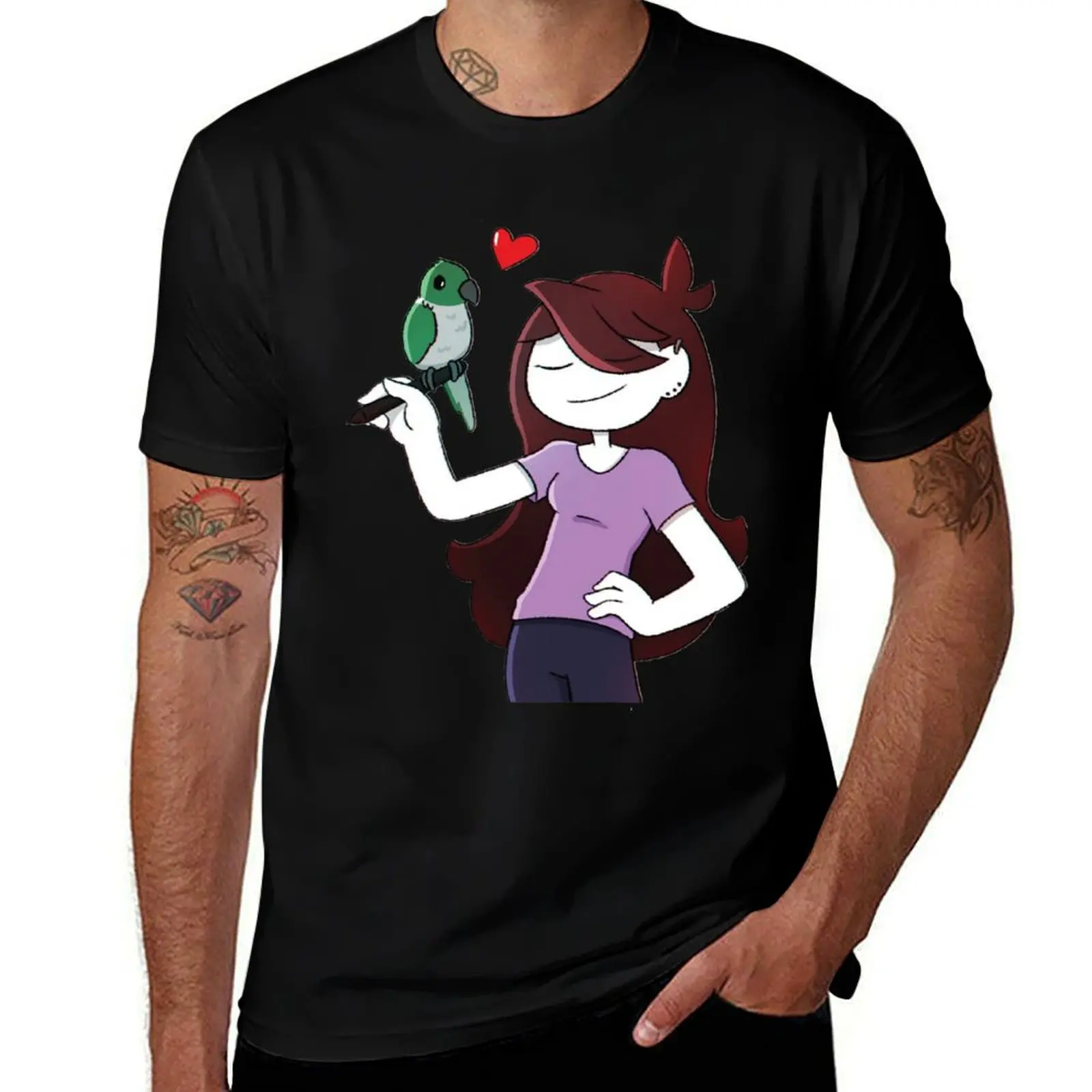 

Jaiden and Ari - jaiden animation T-Shirt plus size tops anime clothes summer shirt cotton man t-shirts t shirts for men