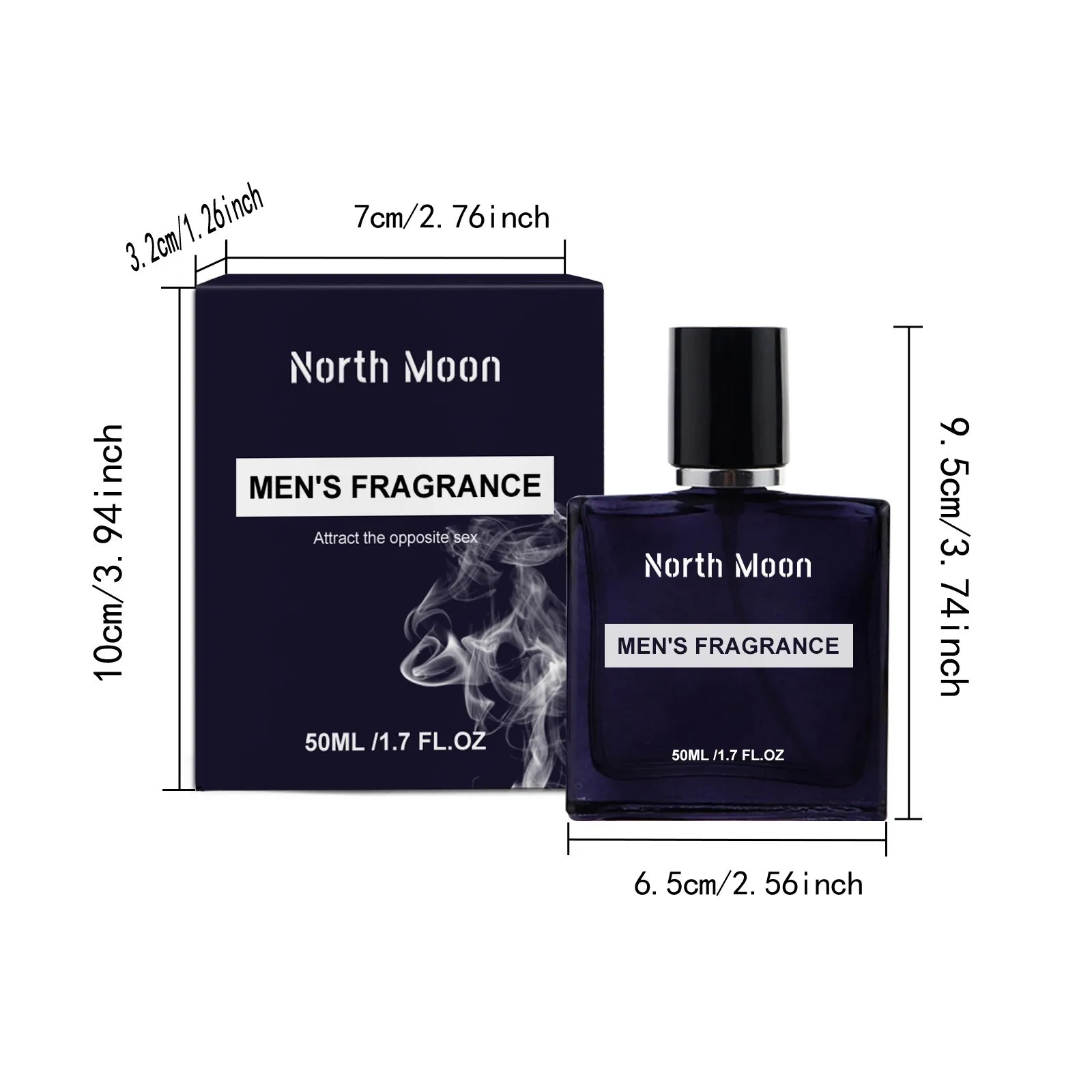 Men\'s Charm Perfume, Dating Atmosphere Perfume, Attractive Female Perfume, Exudes Fresh And Fragrant Male Charm,50ML