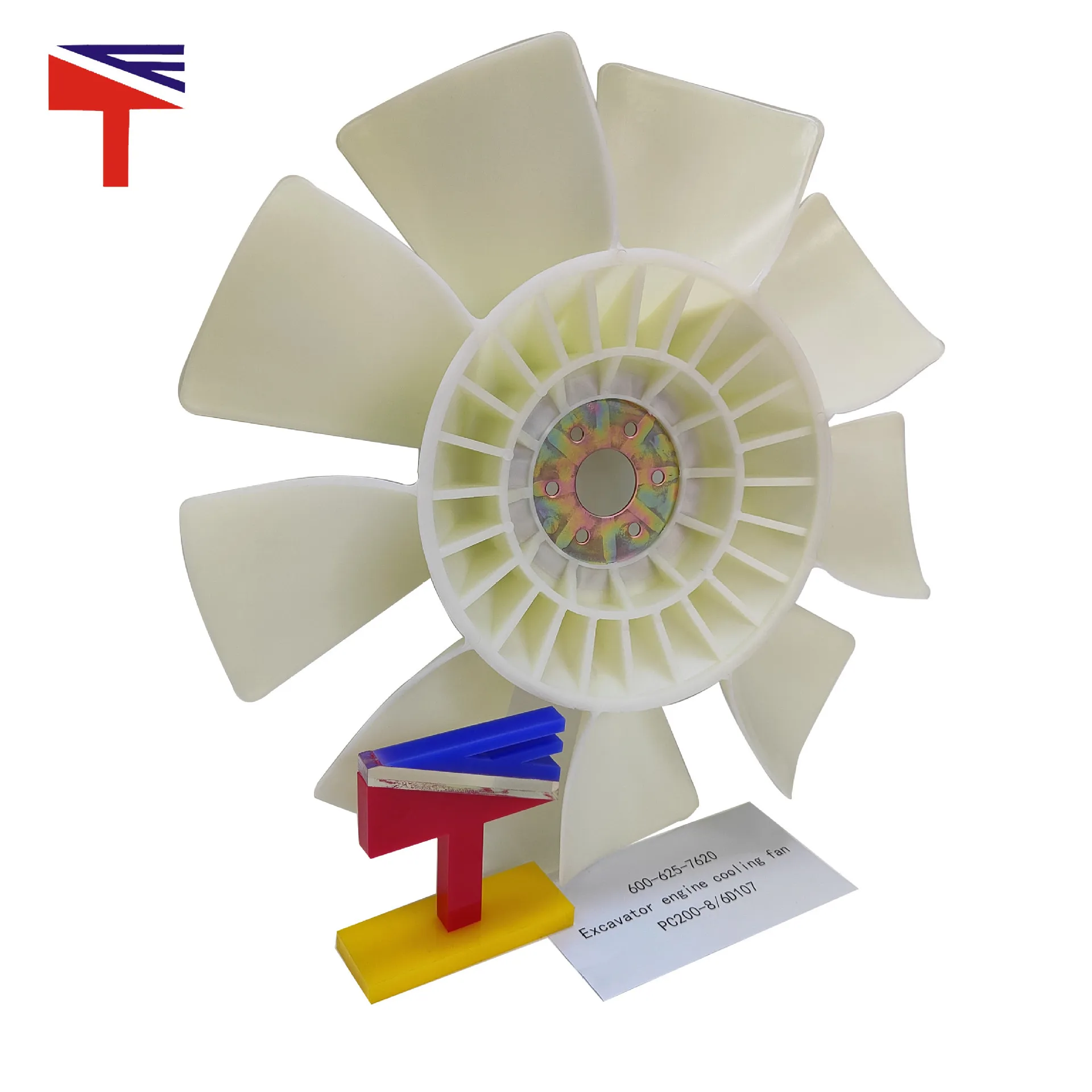 Fan plate 600- 625- 7620 for construction machinery PC200-8 6D107 engine parts