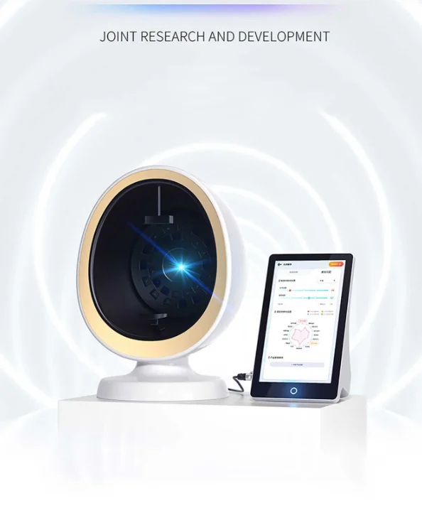 Appareil d'analyse de la peau ADG, analyseur de peau professionnel 3D, écran tactile 21,5 pouces