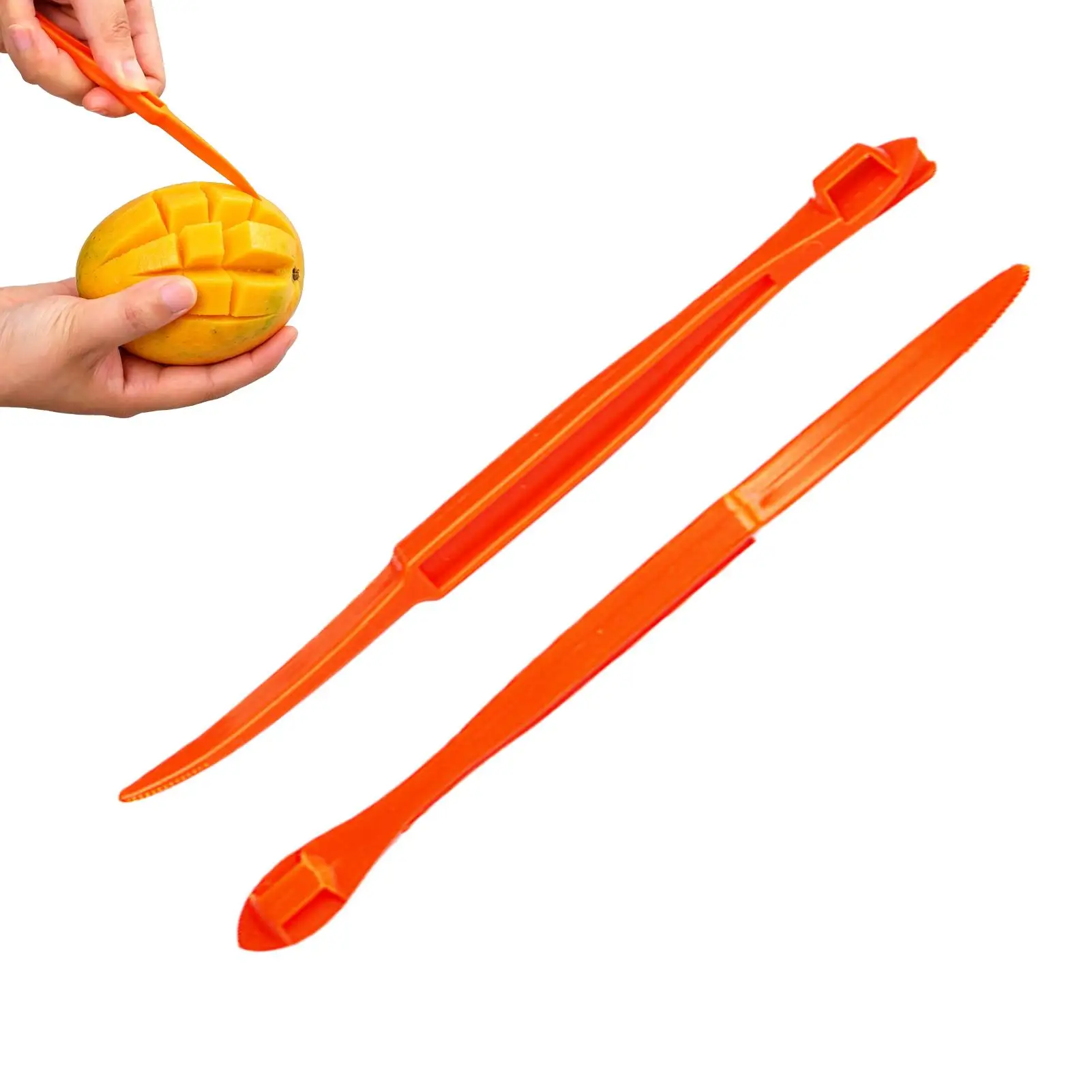 Citrus Peeler Non Slip Ergonomic Cutter Slicer Lemon Peeler Tool for Orange Grapefruit Lemon Kiwi Mango Carrot Cucumber