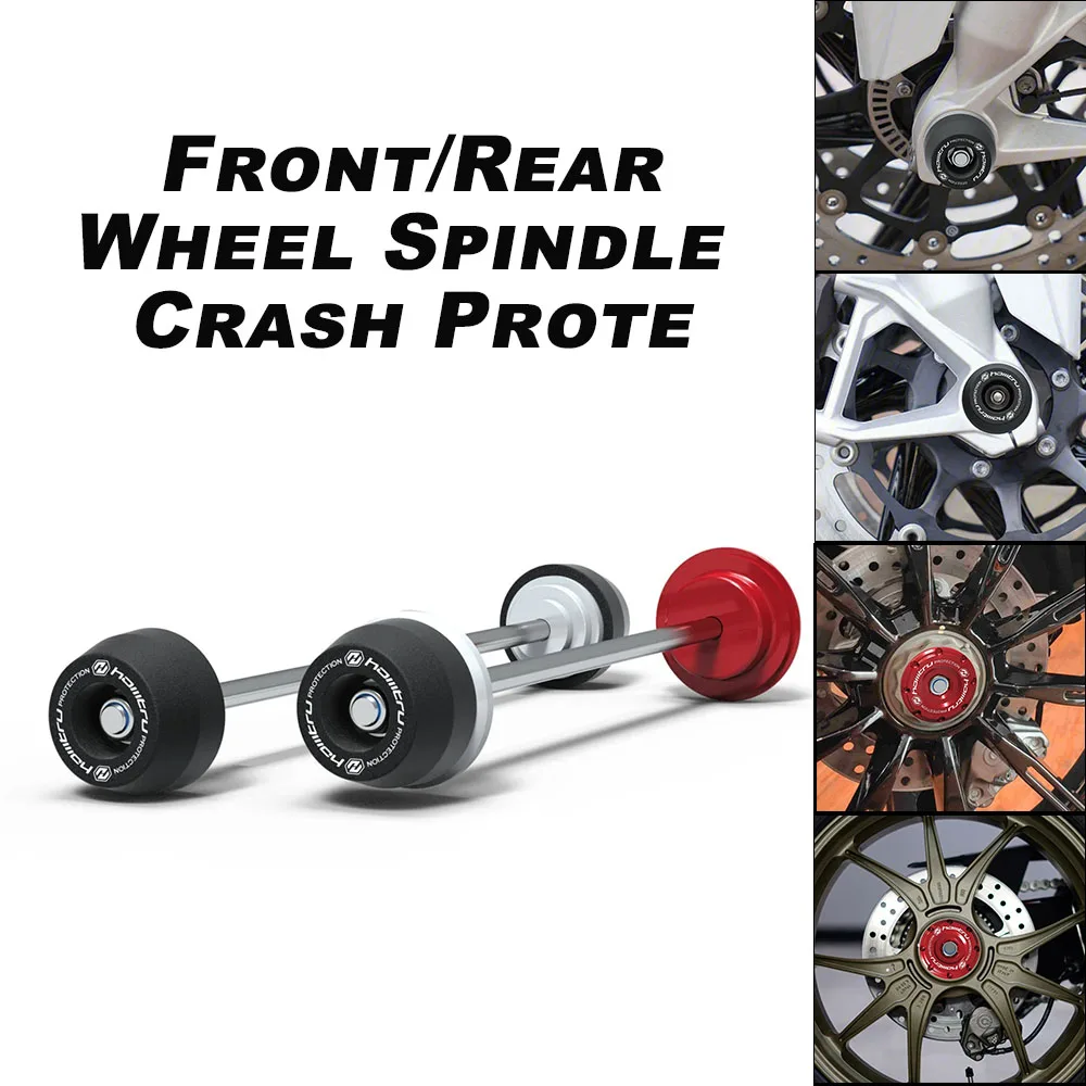 

For MV Agusta Turismo Veloce 800/RC/Lusso/Lusso SCS 2014-2023 Front Rear wheel Spindle Crash Protection