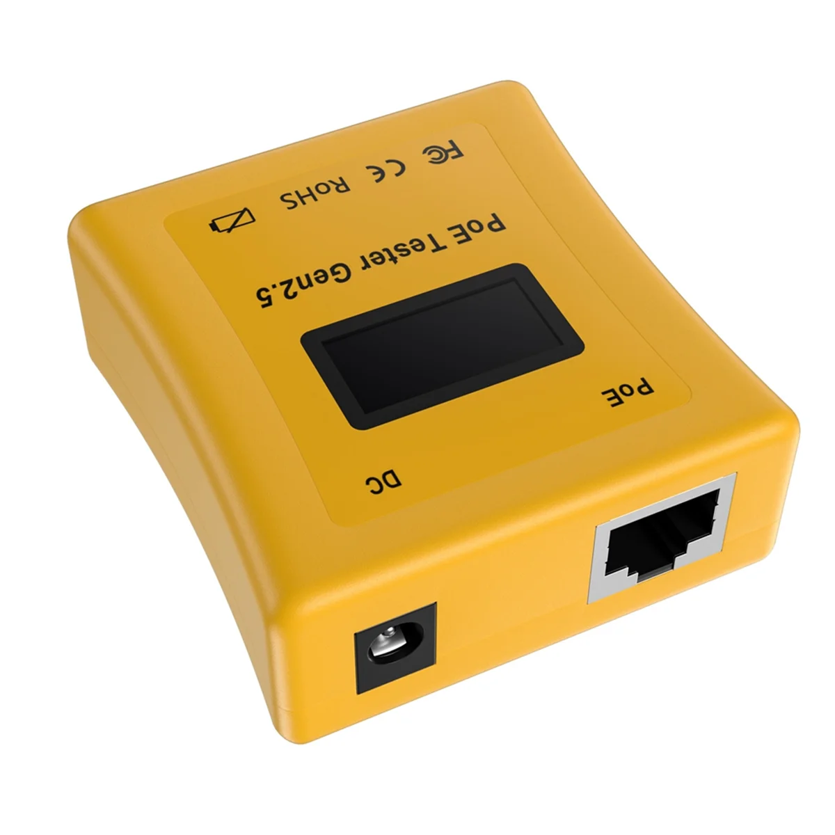 

AAA87 Upgraded 802.3bt 90W PoE Tester Portable Voltage Current Tester for PoE Devices Battery Free CCTV Tester Detector Tool