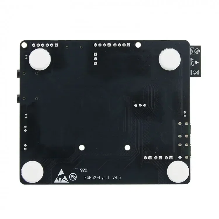 Placa de desarrollo ESP32-LyraT V4.3 con botones físicos táctiles para plataforma en la nube de Audio WiFi