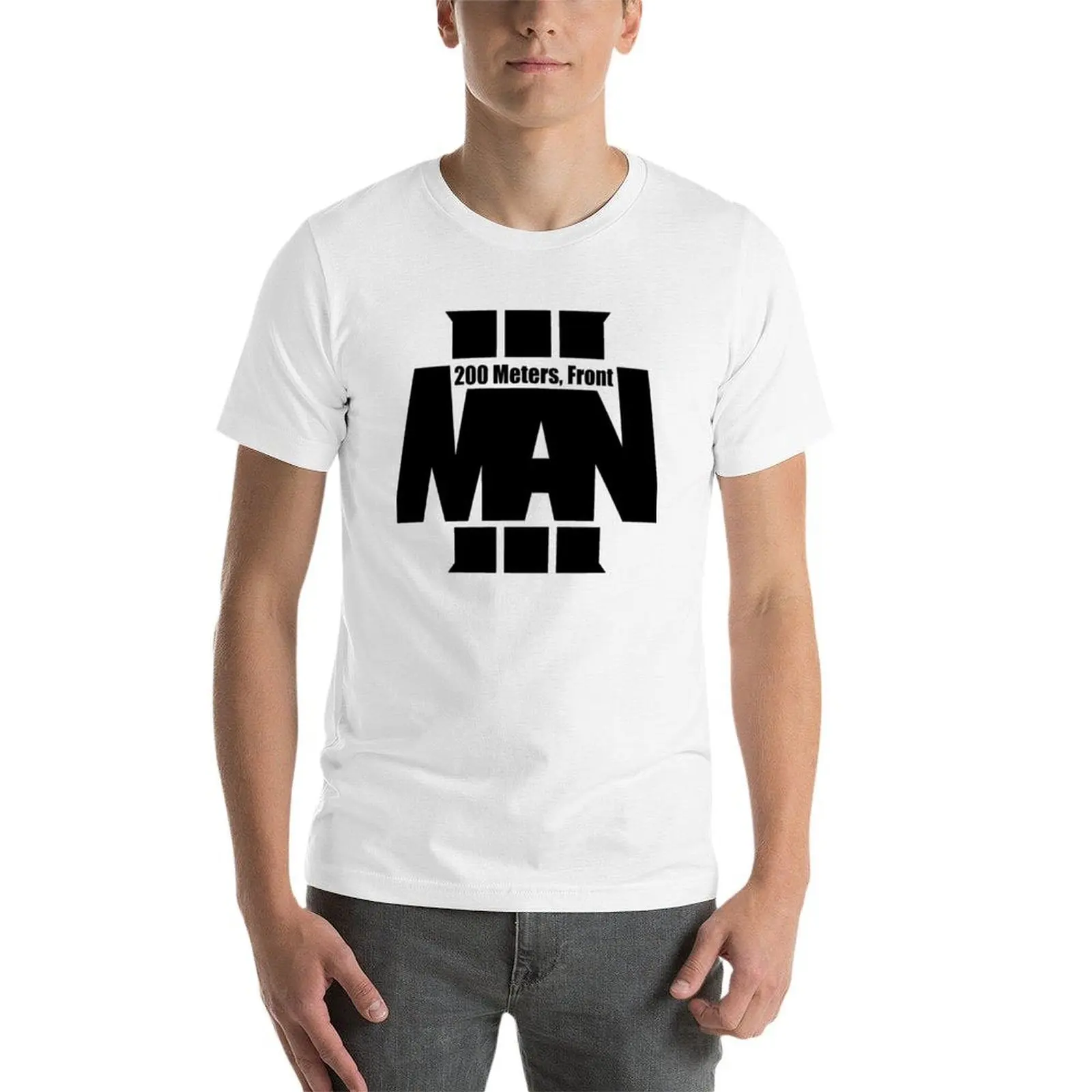 رجل 200 متر الجبهة أرما 3 ميمي تي شيرت كلاسيكي تي شيرت للرجل الجرافيك تيز تي شيرت رجل عادي تي شيرت شخصية تي شيرت