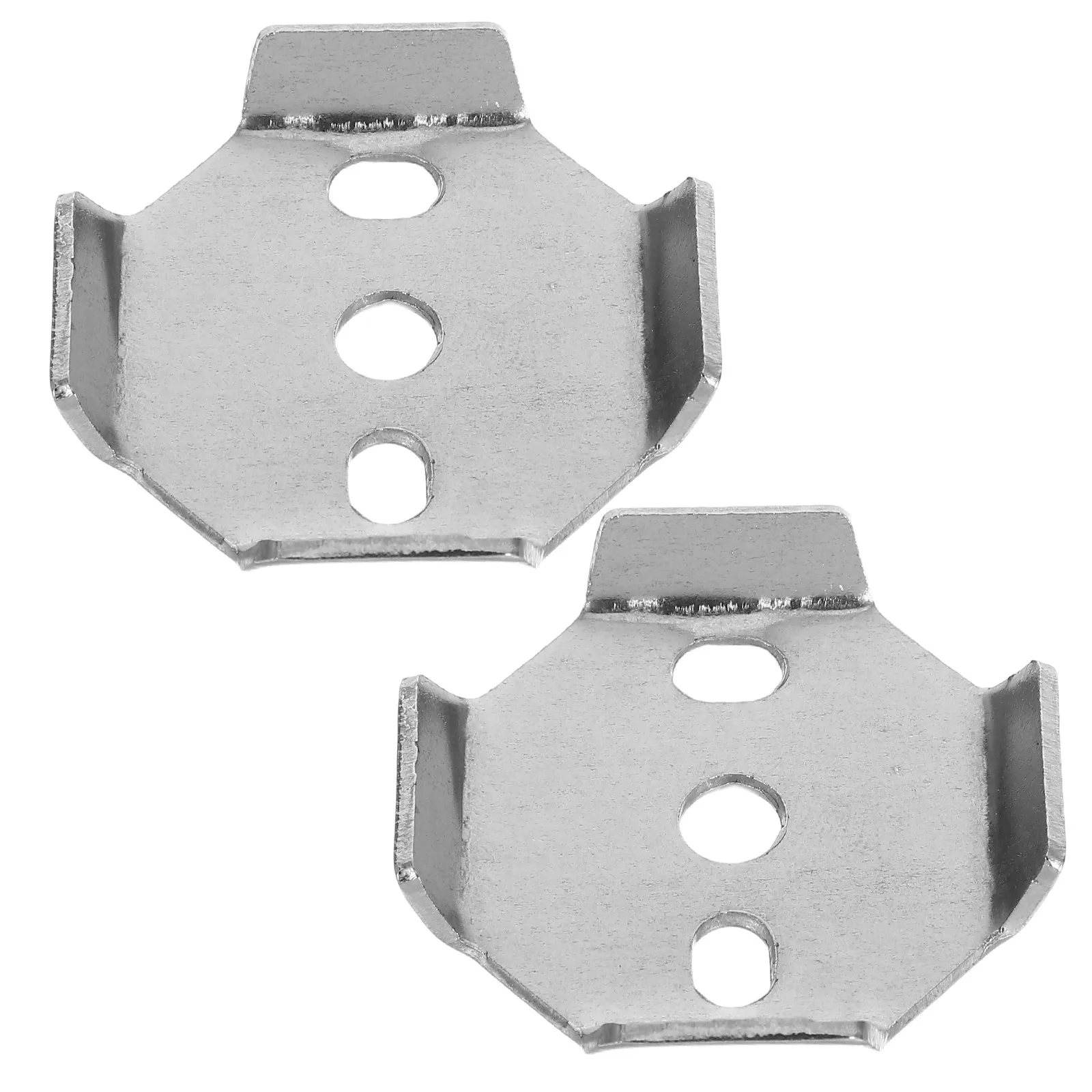 2Pcs Precision Engineered Towel Bar Brackets Stainless Steel Mounting Hardware for Bathroom Towel Racks Toilet Roll Holders