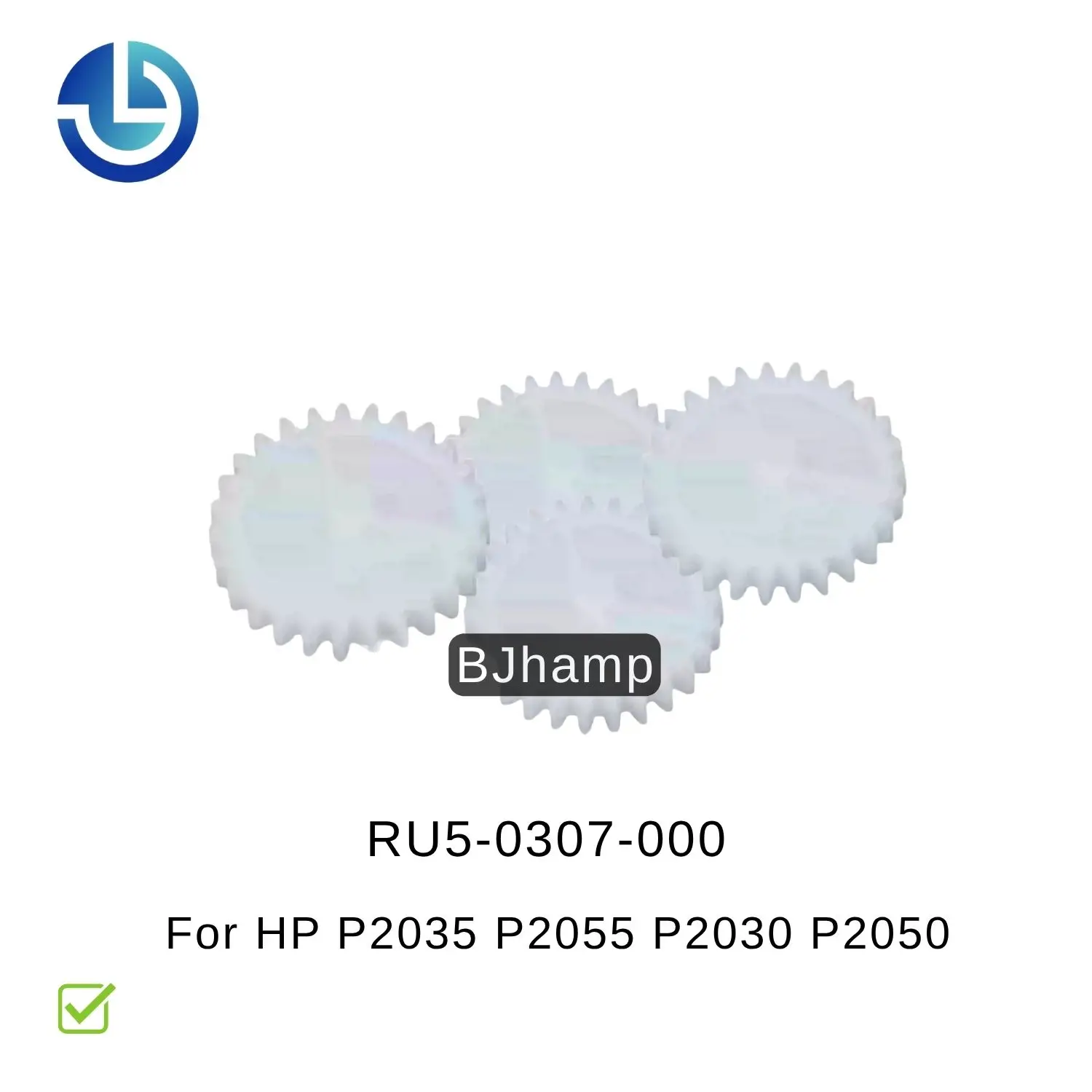 Printer Parts Fuser Drive Gear Swing Gear RU5-0307-000 for HP P2035 P2055 P2030 P2050 Anti-noise Durable Printer Accessories