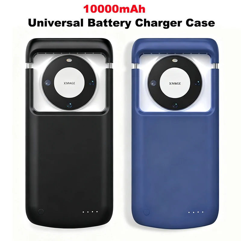 

10000mAh Type C Universal Battery Case for Samsung S25 Huawei Xiaomi 3A Fast Charging External Battery Power Bank Charger Case
