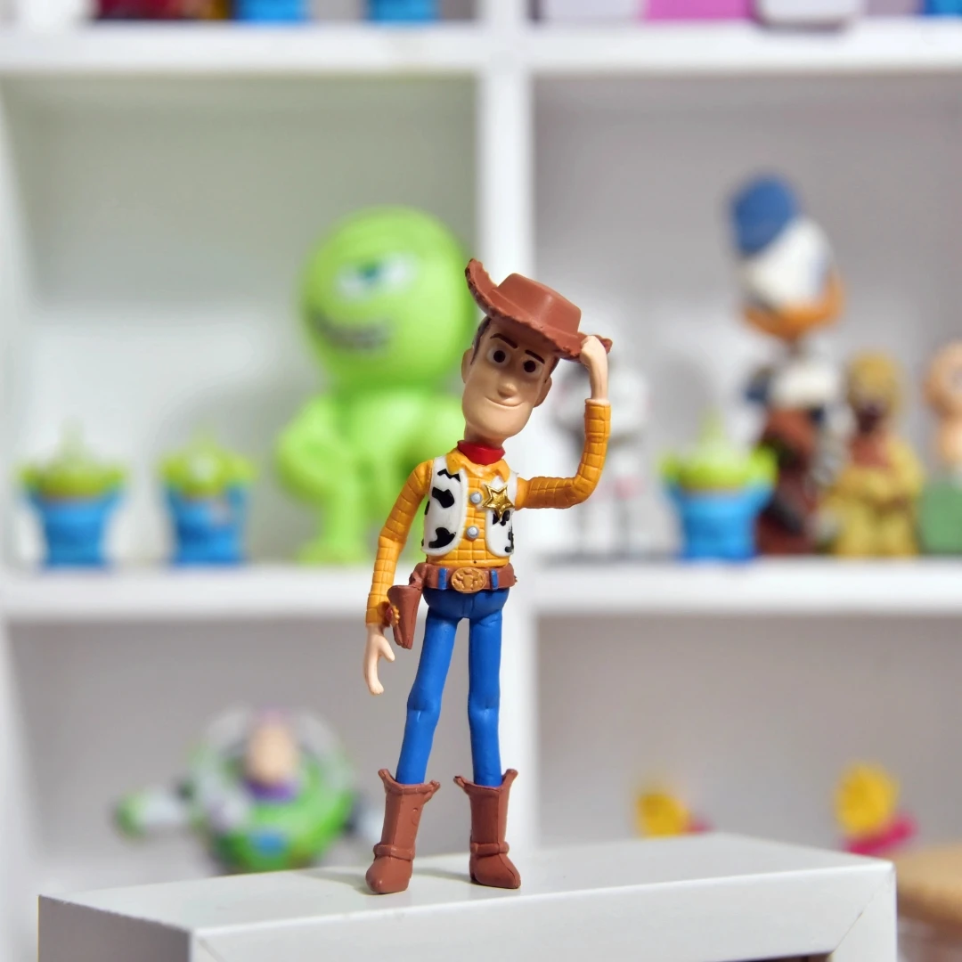 Disney Toy Story 4 Woody Buzz Lighty Forky Rex Action Figures Collection Mini Dolls Kids Toys Model for Children Gift