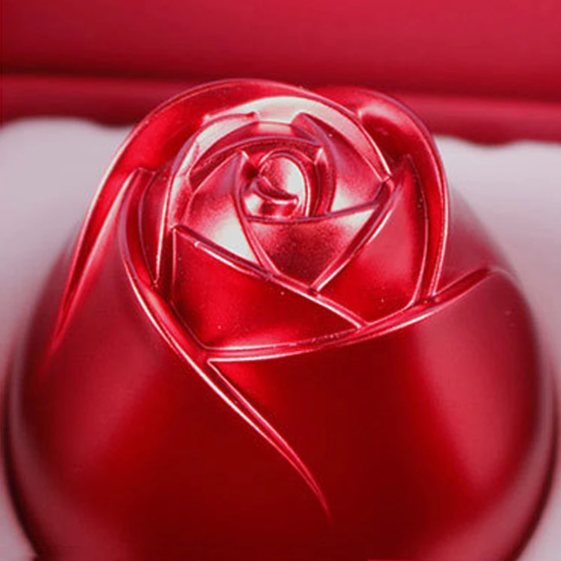 Rose Lift Gift Box Creative Design Necklace Rings Earrings Jewelry Boxs Gifts For Girlfriend 2023 Hot Luxury Fashion Accessories