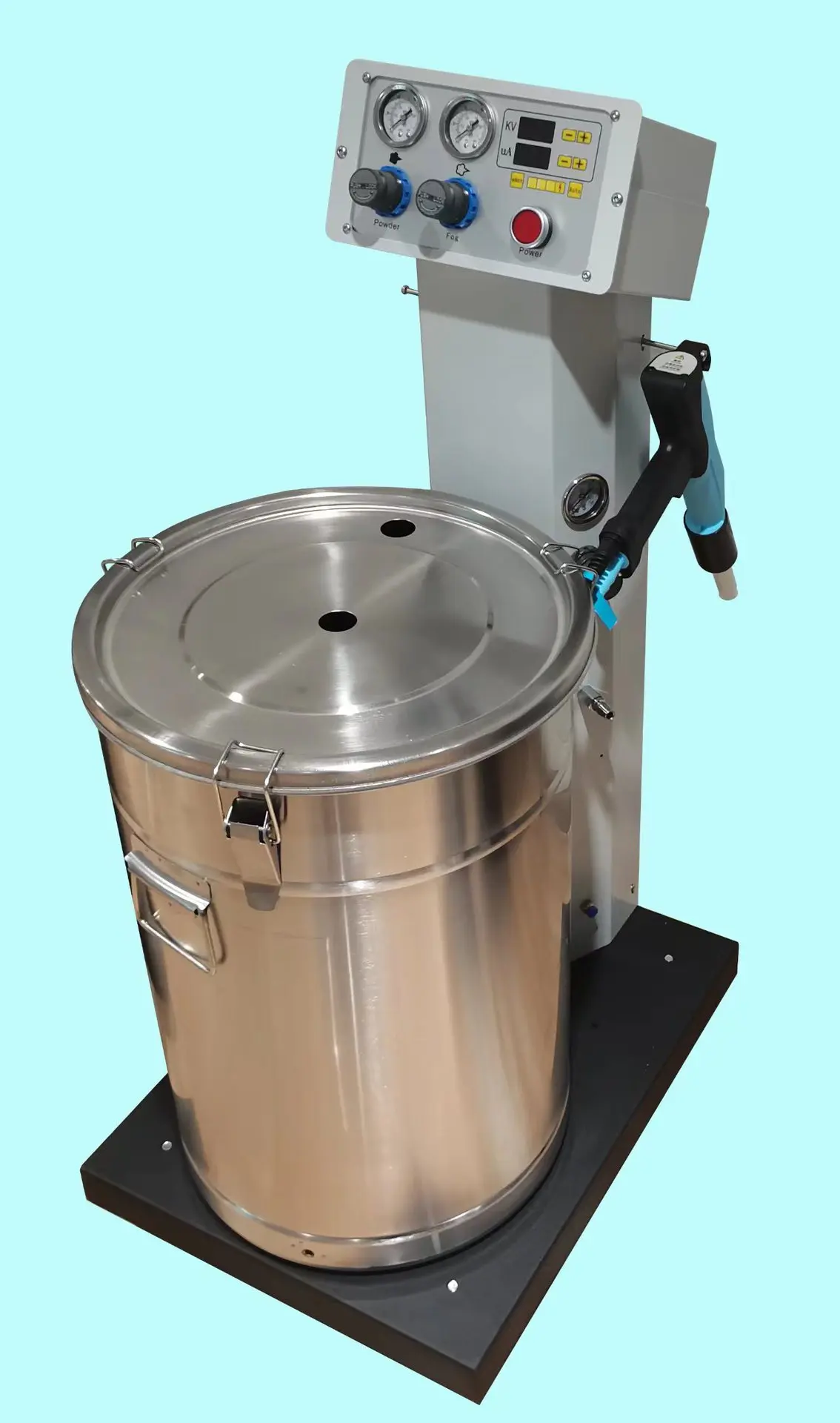 Automatic Powder Coating & Painting Spraying Gun with Pump for Steel Surface Finishing