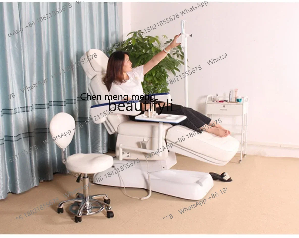 X Electric Lift Beauty Care Bed Beauty Salon Dedicated Massage Couch Eyelash Bed