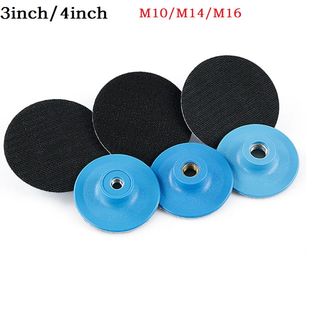 3/4inch Polishing Pads Sanding-Discs Backing Pad Self-adhesive Disc Angle Grinder Tray M10 M16 Thread Polishing Discs