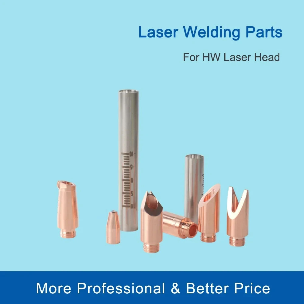 

10Pcs/Lot Welding Laser Nozzle M8 Thread Diameter 10.5mm With Wire Feed Used For Hanwei Laser Welding Head