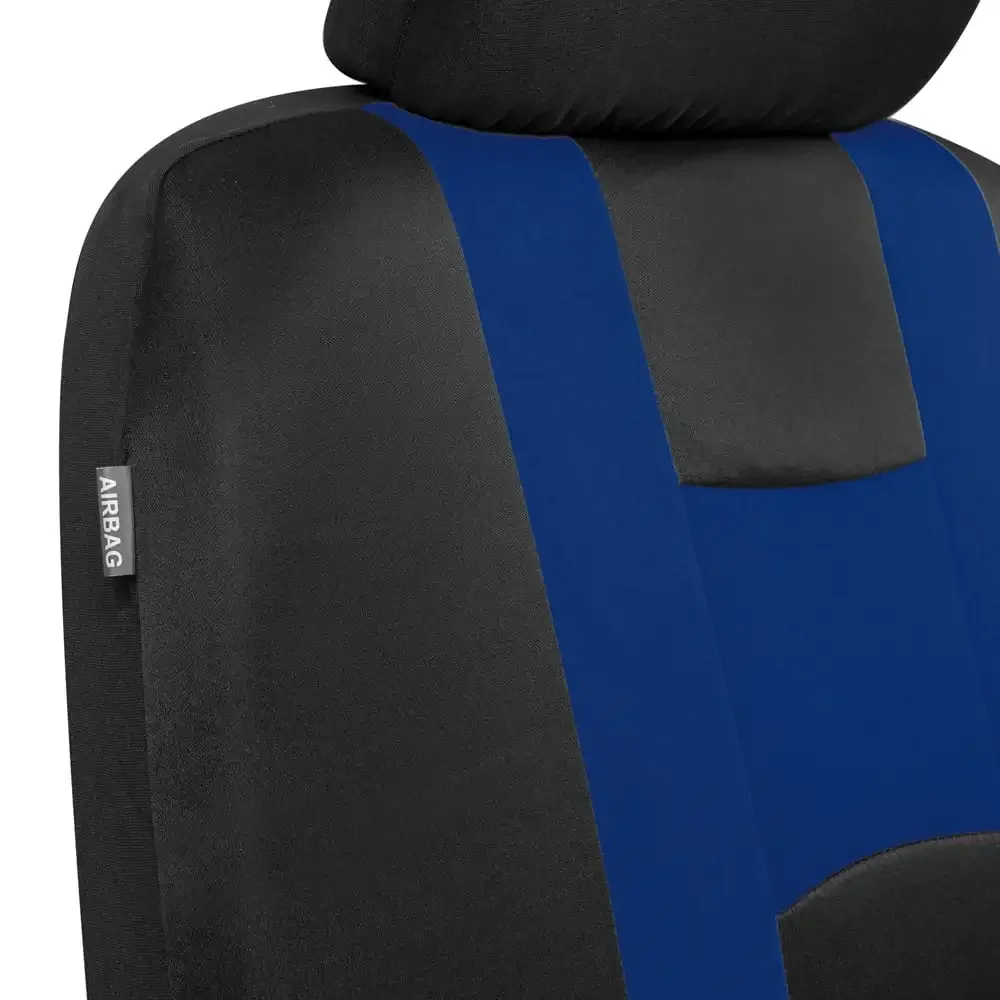 

Car Seat Covers Full Set Blue, Cover for Cars Trucks SUV, Automotive Interior Car Accessories,Stain-resistant