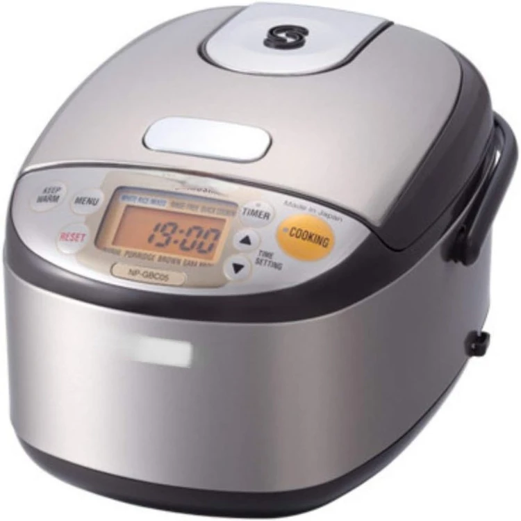 Induction Heating System Rice Cooker and Warmer, 0.54 L, Stainless Dark Brown