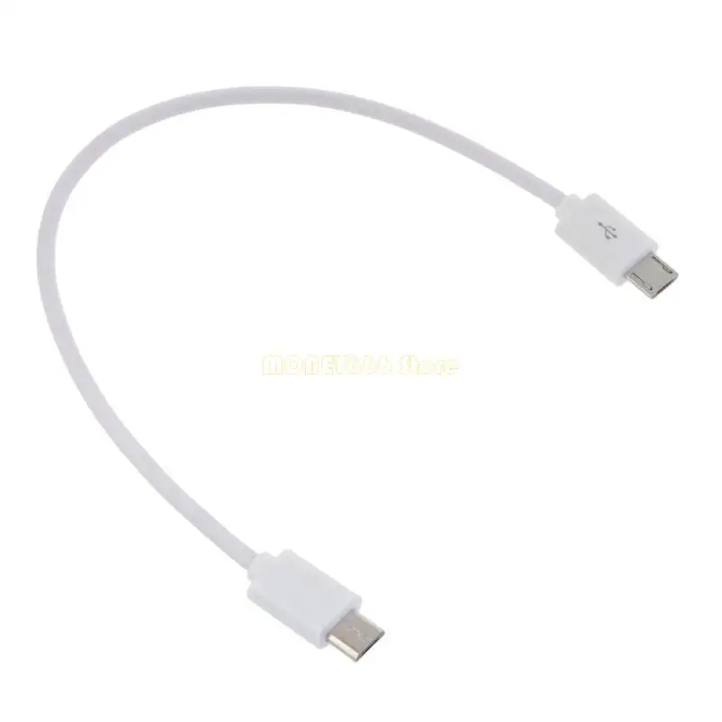 F62C 마이크로 USB OTG 케이블 마이크로 USB 2.0 B 수컷 마이크로 USB B 남성 커넥터 확장