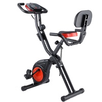 Workout Cycle Vigor Fitness Pedal Stationary Recumbent Folding Magnetic Gym Training Ergometer Bicycle Indoor Exercise Bike